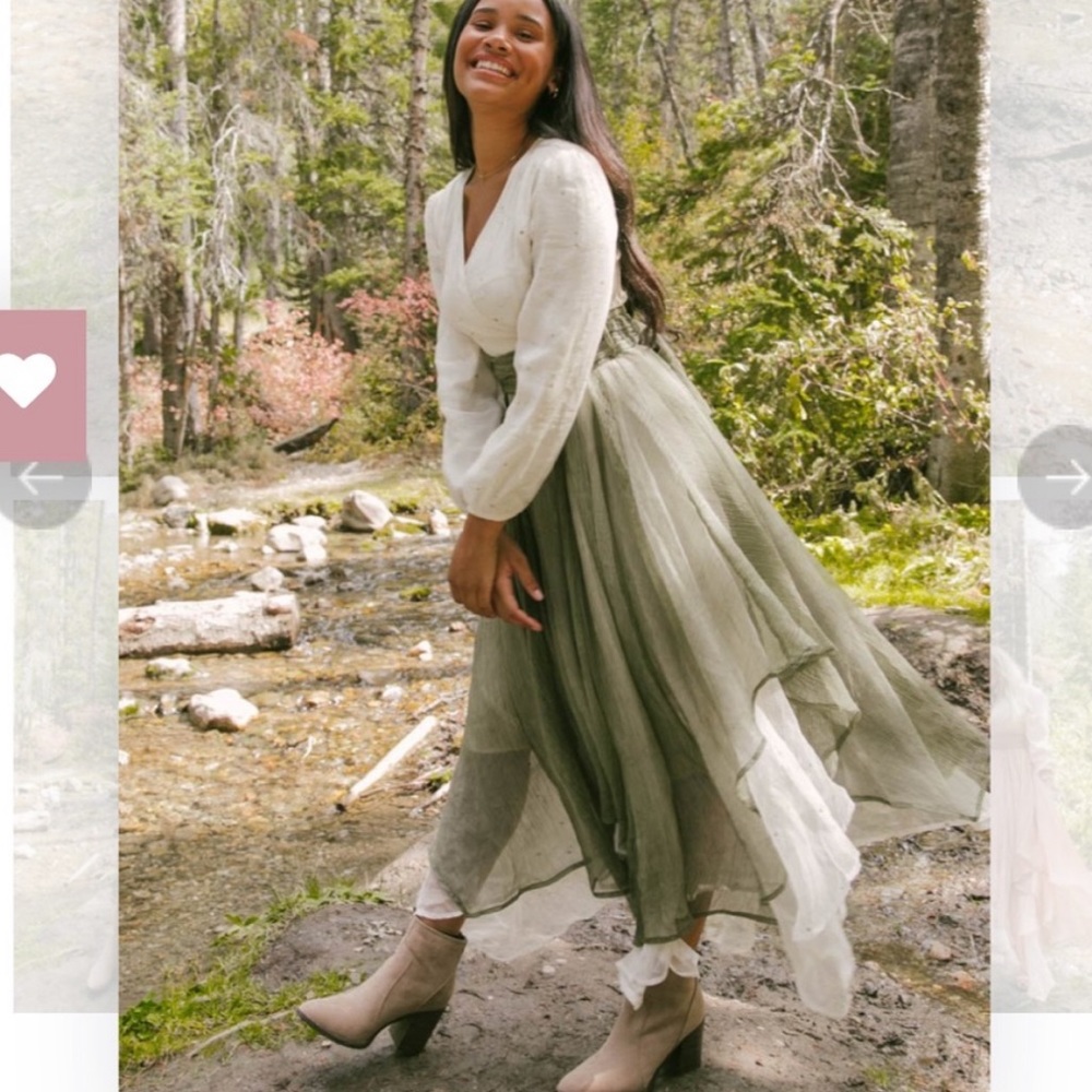 RARE Ivy City Co Green Woodland Dress BNWT - Picture 4 of 13